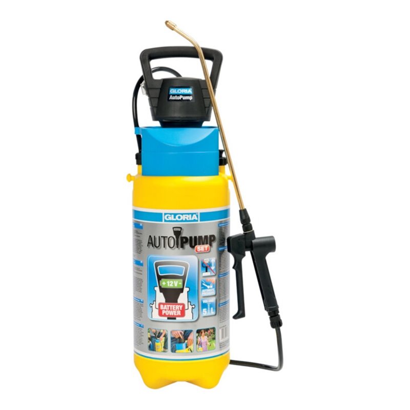 GLORIA easy Spray set 5l Gerät mit Akku Kompressor