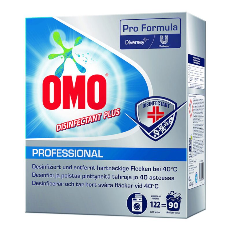 OMO PROFESSIONAL OMO Prof. Disinfection Waschmittel 8,55kg
