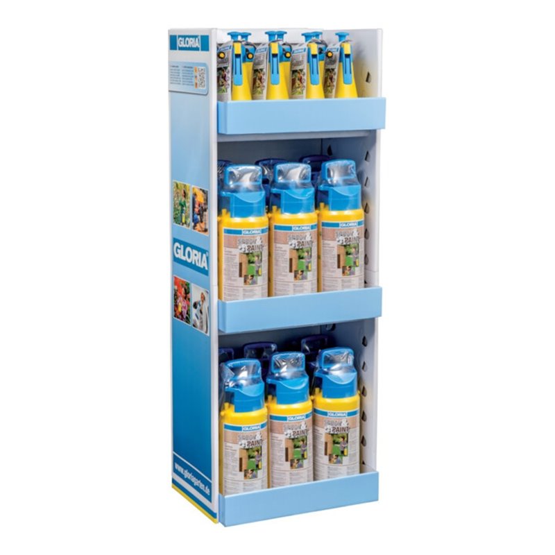 GLORIA Mischdisplay Spray+Paint