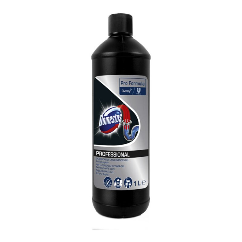 Domestos Professional Abflussreiniger Power-Gel 6x1L
