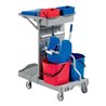 Reinigungswagen Poly II 970x680x1110 2x15l