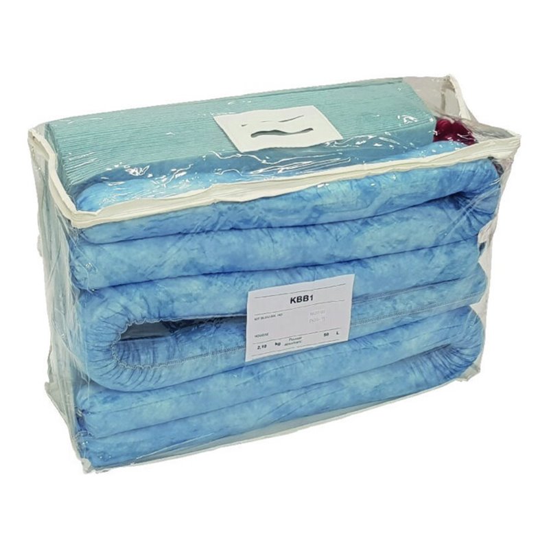 Öl-Notfallset, Tasche Inh. blau, Aufnahme 50L PP-Bindevlies hohe