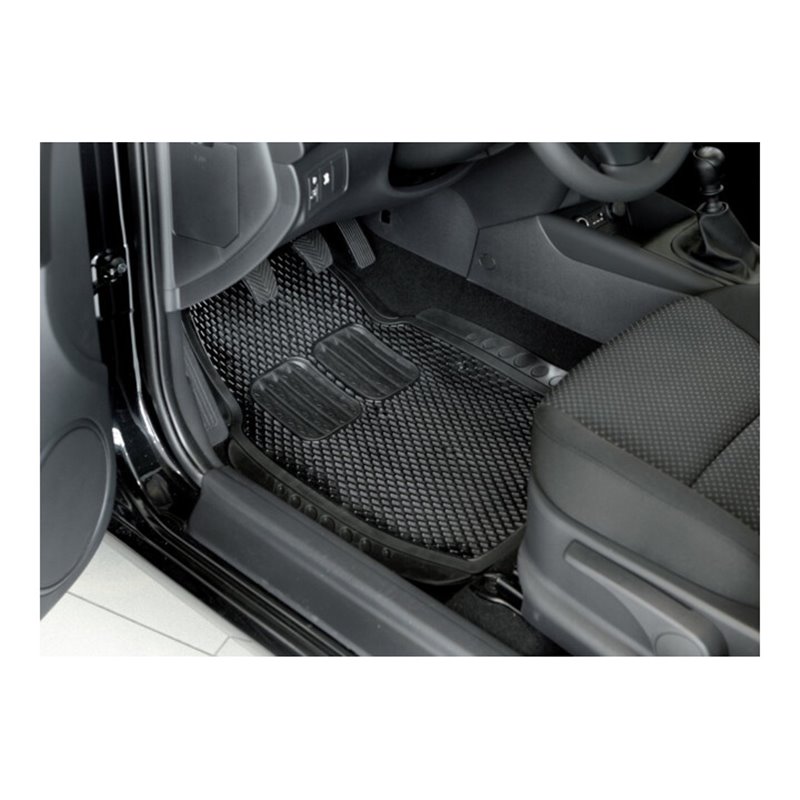 CARTREND Gummimattenset Gully 72x50,5cm mit Tropfgitter Aktionsartikel