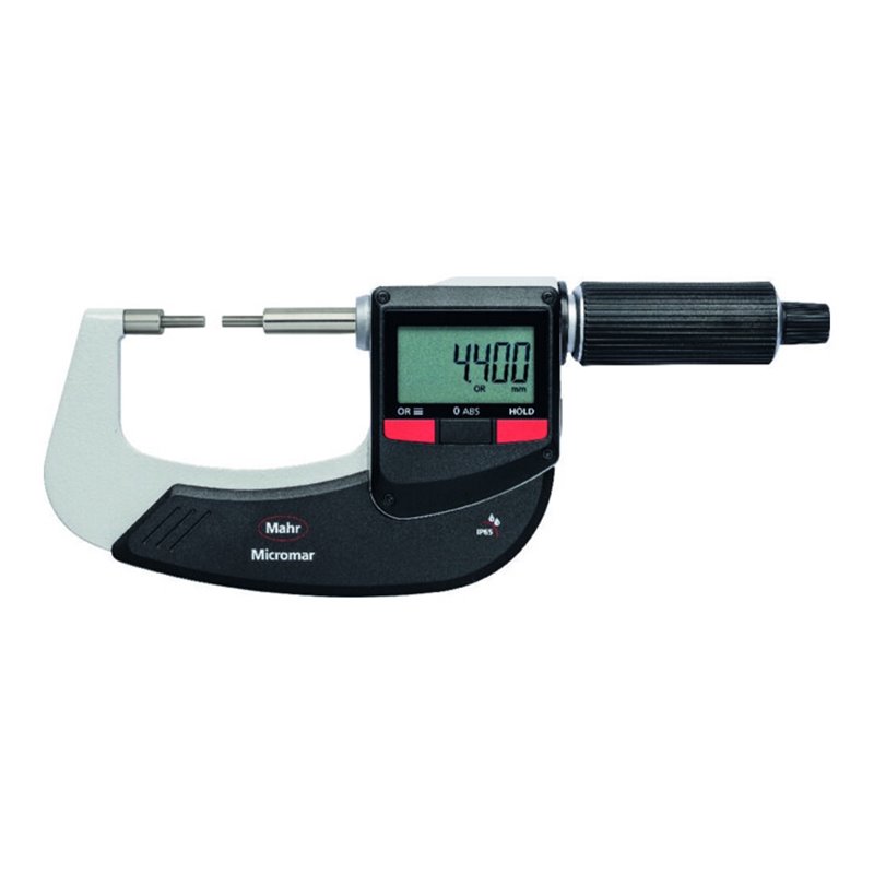 Helios Preisser Bügelmessschraube digital reduzierte Messflächen 40 EWRi-B 0-25mm