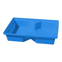 PE-Auffangwanne ohne Rost für Kleingebinde 100x60,5x20cm, 63 Liter