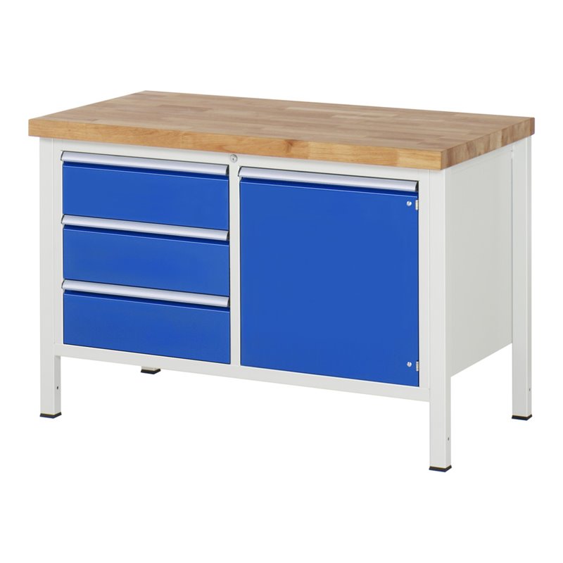 Rau Werkbank 8468 840 mm Buche-Massiv-Platte