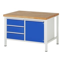 Rau Werkbank 8468 840 mm Buche-Massiv-Platte