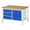 Rau Werkbank 8468 840 mm Buche-Massiv-Platte
