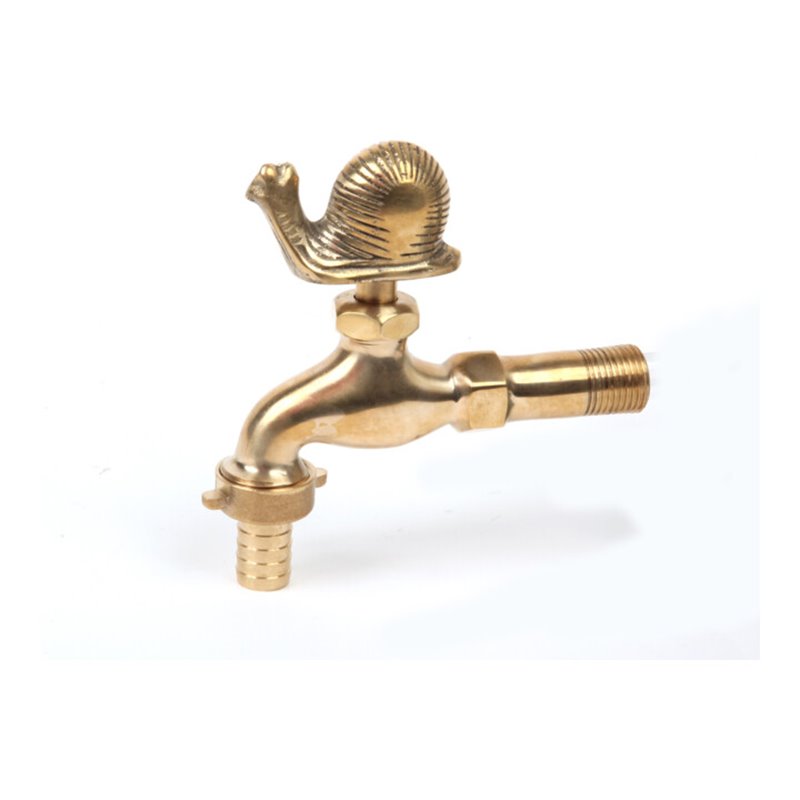 floraworld Zierwasserhahn SchneckeMe ssing 1/2'Floraworld