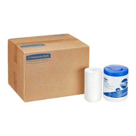 WYPALL Wettask™ Reinigungstücher für Lösungsmittel, weiß 55 Tücher in