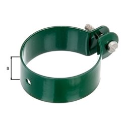 GAH Alberts Strebenschellen verz. grün-besch. 60 mm