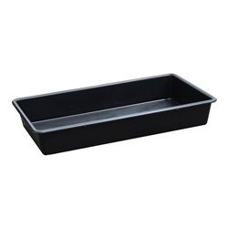 PE-Auffangwanne für Kleingebinde 100x55x15cm, 65,5L 100% PE, Chemikalienbest.