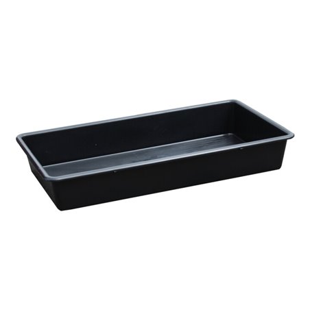 PE-Auffangwanne für Kleingebinde 100x55x15cm, 65,5L 100% PE, Chemikalienbest.