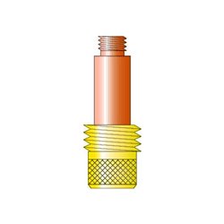 TRAFIMET Spannhülsengehäuse Gaslinse D:1,6,45V25