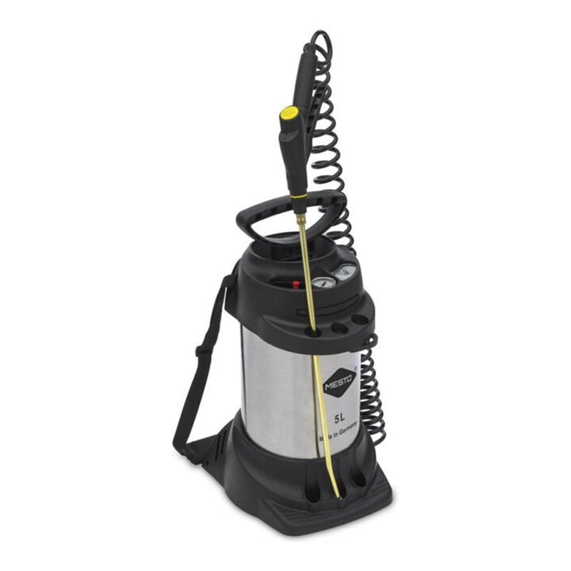 MESTO Hochdrucksprühgerät, 5 L Edelstahlbehälter Betriebsdruck 6 bar