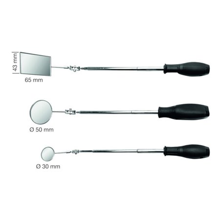 Hesse Inspektionsspiegel-Satz 3-teilig