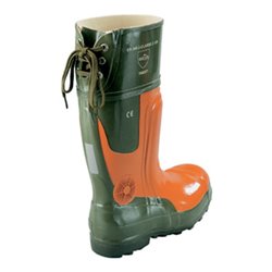 Forst-Gummistiefel Ulme orange/grün Größe 39