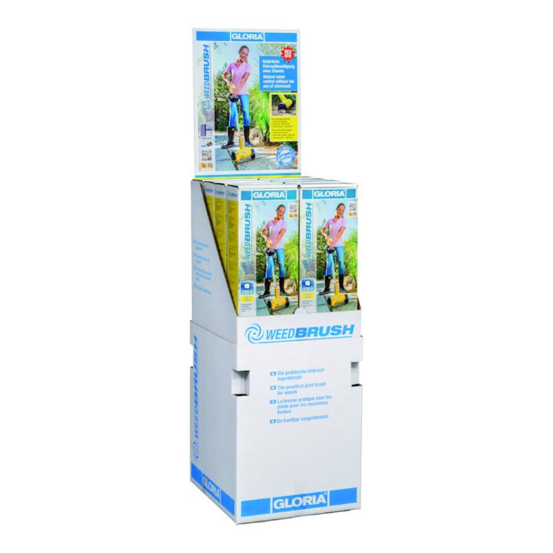 GLORIA Weedbrush Display