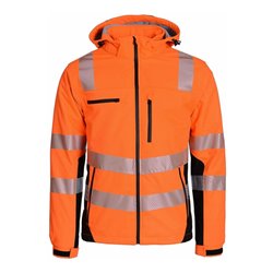 Softshelljacke, Gr. XL orange/schwarz Gr. XL