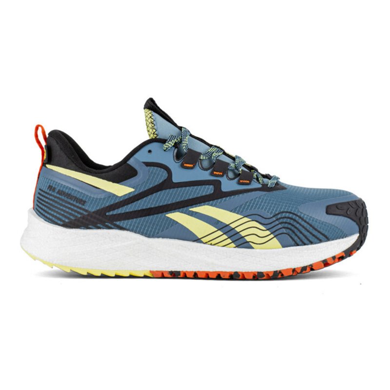 Reebok Halbschuh IB3611, Petrol/gelb S1PS, Gr. 46