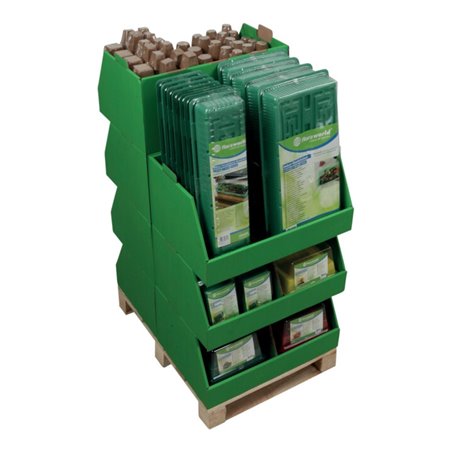 floraworld Display 'Anzucht' 1/2 Palette