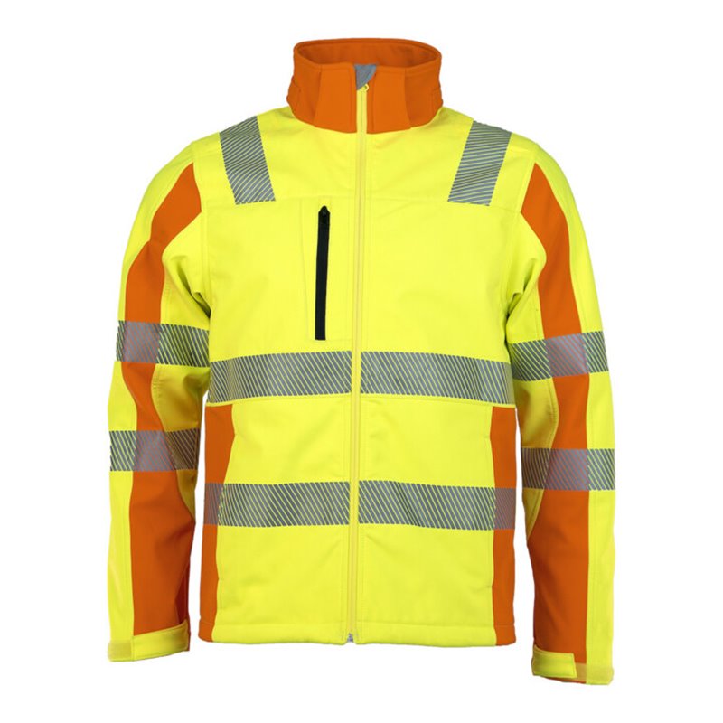 ASATEX Warnjacke Softshell, Prevent, gelb, Gr. XL