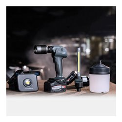 SCANGRIP Akku-Arbeitsleuchte MULTILIGHT BODY CONNECT ohne Akkus