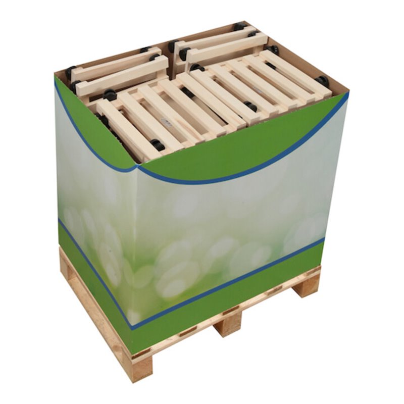 floraworld Pflanzenroller AthenHolz Comfort FWDisplay