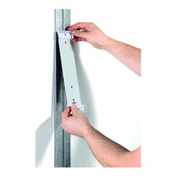 VARIO Sichttafelsystem magnetischer Wandhalter 10 Sichttafeln A4.