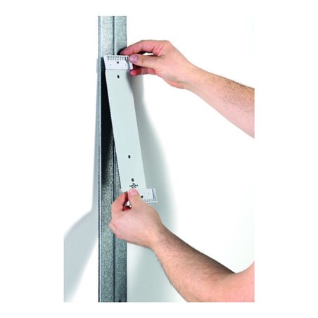 VARIO Sichttafelsystem magnetischer Wandhalter 10 Sichttafeln A4.