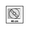 Einhell Benzin-Rasenmäher GC-PM 46/5 S