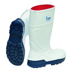 Stiefel 35484 VITAN PU, S4, weiß Gr. 39 TECHNO BOOTS