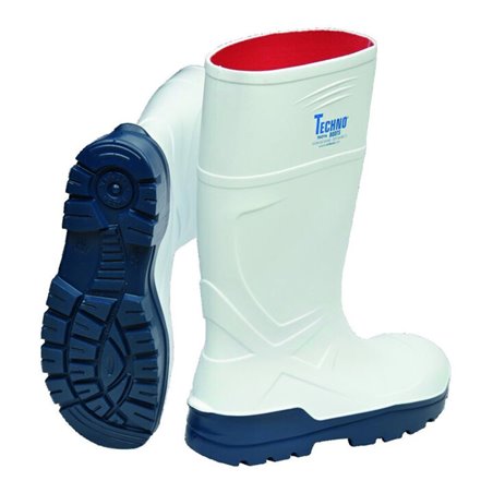 Stiefel 35484 VITAN PU, S4, weiß Gr. 39 TECHNO BOOTS