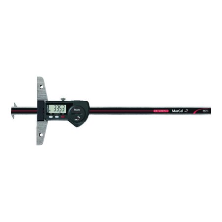 Helios Preisser Dig. Tiefenmessschieber 30 EWR-D 200mm m. Dat.