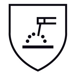 WELDAS Schweißerschürze Nr. 44-2142W 107 x 80 cm