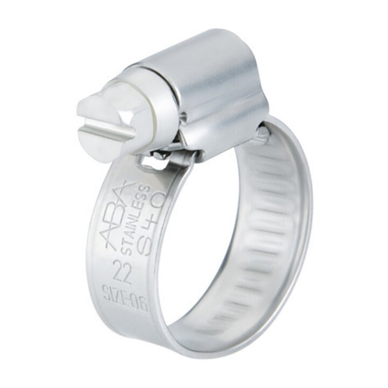 ABA Schneckengewindeschelle Nova 8-14/9 C7 W4 Rostfreier St. 1.4301