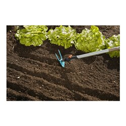 Gardena CS.-Gartenhacke herzform 7 cm breit, 2 Zinken