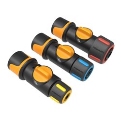 Fiskars Schlauchanschluss,On/Off 15mm (1/2–5/8”)