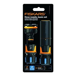 Fiskars Schlauchverbinder-Premium Set mit Spritze