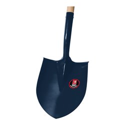 Ideal Spatenschaufel schwarz groß Gr. 2 m. Stiel