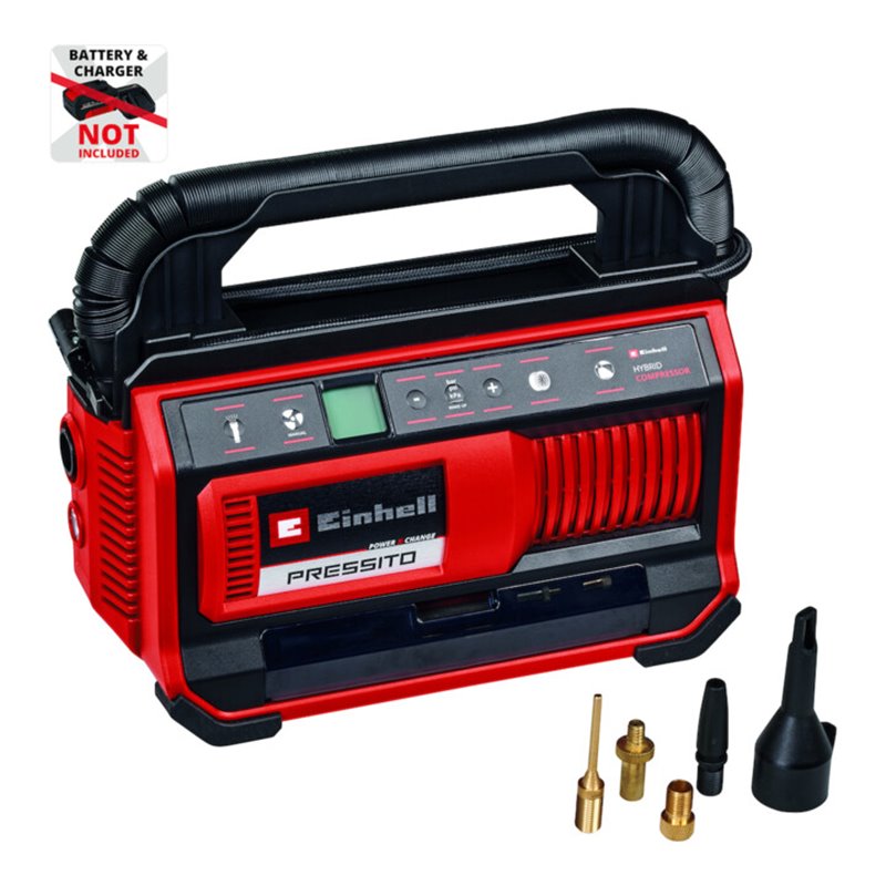 Einhell Akku-Kompressor PRESSITO 18/25 Hybrid