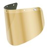 Schutzscheibe grün,PC, 500x250x1mm,goldbedampft