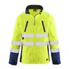 4 Protect JackePittsburgh, Softshell leuchtgelb/navy, Gr. L