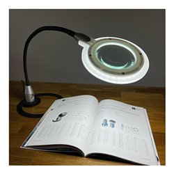 Bauer + Böcker LED-Leuchtenlupe Slim