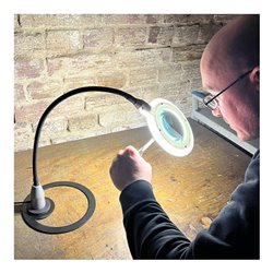 Bauer + Böcker LED-Leuchtenlupe Slim