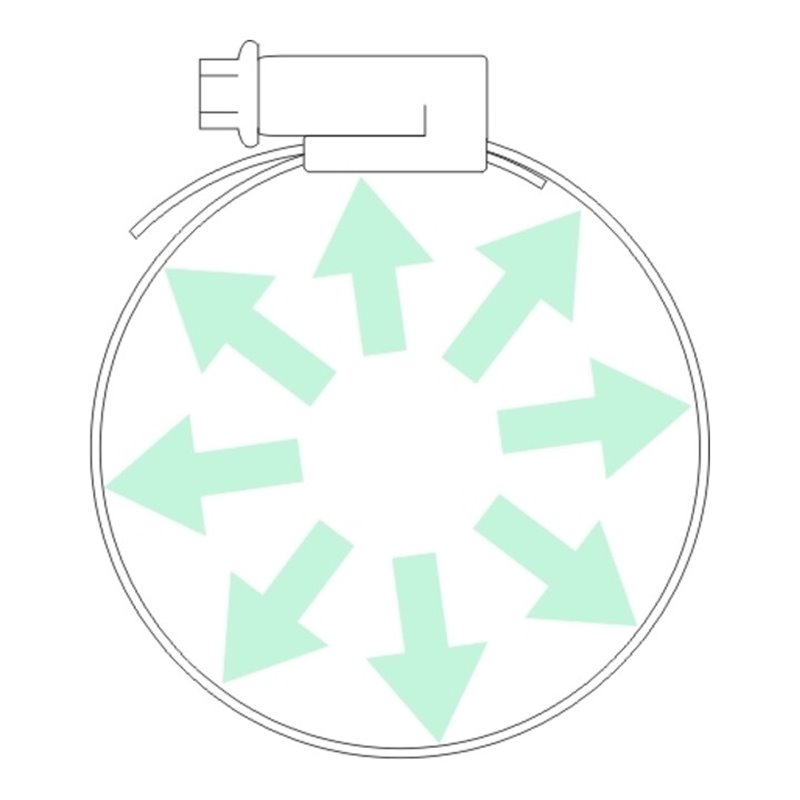 NORMACLAMP Schneckengewindeschelle TORRO,30-45mm,9mm W1