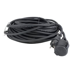 UNITEC Gummi-Verlängerung 25 m, rot, H07RN-F3G1,5