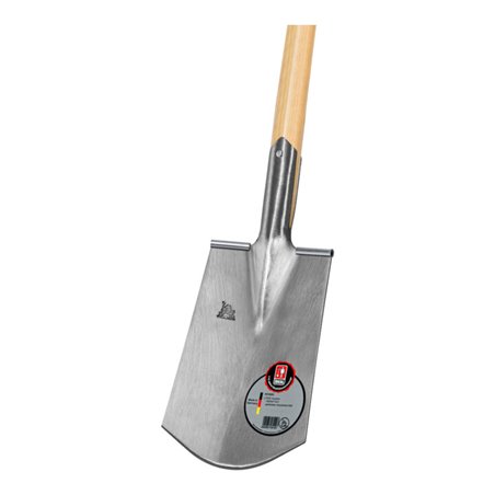 Ideal Spaten Flensburger Form Gr. 2 T-Stiel Trittsch.