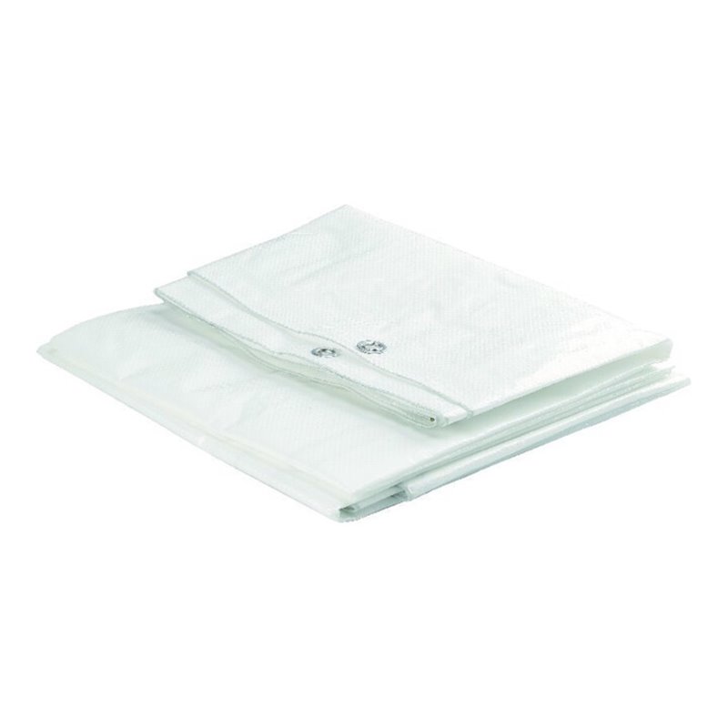 Bändchengewebeplane PE 160 g/qm, 6 x 8 m