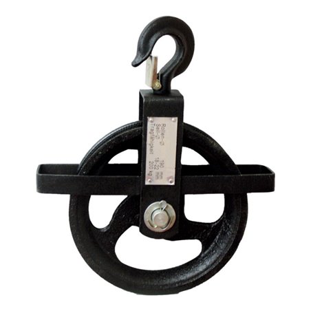 Seilrad 190 mm, 200 kg für Seile von 18 - 22 mm